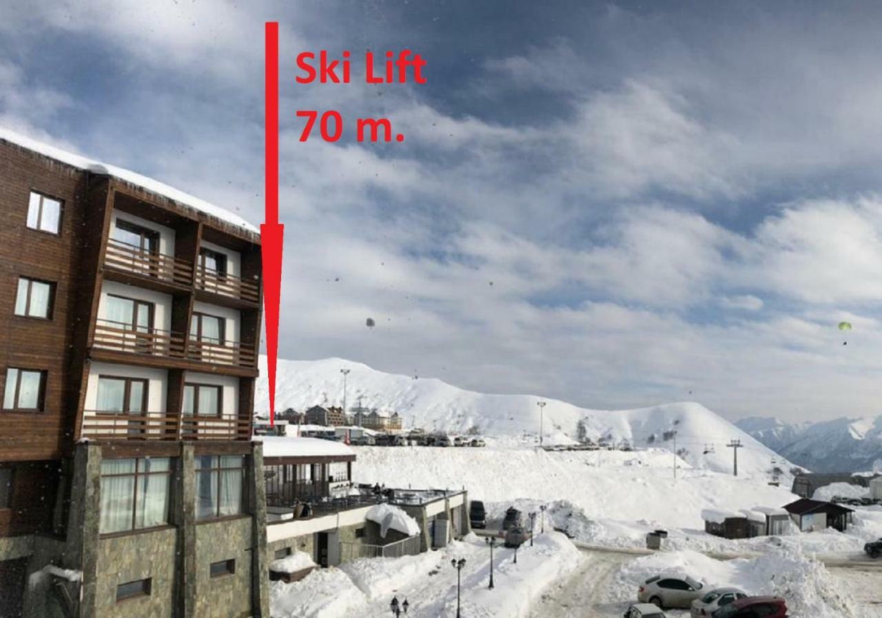 2-Room Apartment Nft Vista Gudauri 17- Near Ski Lift Exterior photo